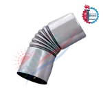 زانوی استیل بگیر 45 درجه