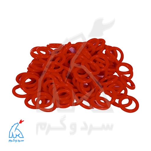 اورینگ سیلیکونی پشت‌ پمپ 4×25 - 100 عددی