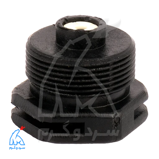 مهره موتور شیر سه طرفه پلاستیکی کوتاه