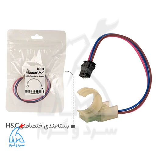 سنسور انگشتی کابلدار بیتا سوکتی چراغدار - H&C
