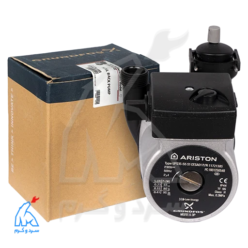 پمپ GRUNDFOS گرانفوس جایگزین ویلو - هوزینگ NFSL در کنار جعبه