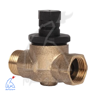 فلومتر خطی پروانه‌ای اصلاحی برنجی - H&C