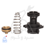 مجموعه سوپاپ شیر سه راهه بلوک پلیمری اتما - H&C 3