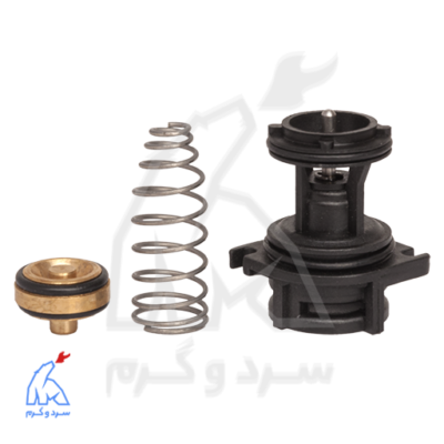 مجموعه سوپاپ شیر سه راهه بلوک پلیمری اتما - H&C 3