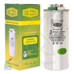 خازن روغنی 60+5 میکروفاراد – OG COOL در کنار جعبه