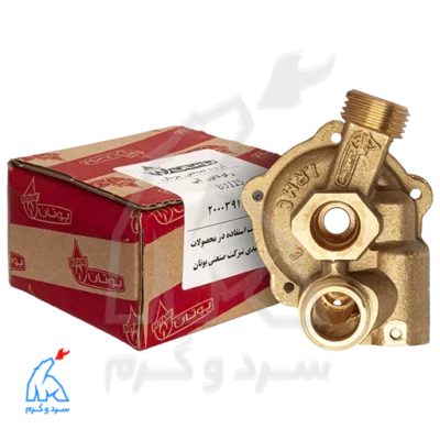 بدنه رگولاتور آب b3115 بوتان - 20003912 در کنار بسته‌بندی