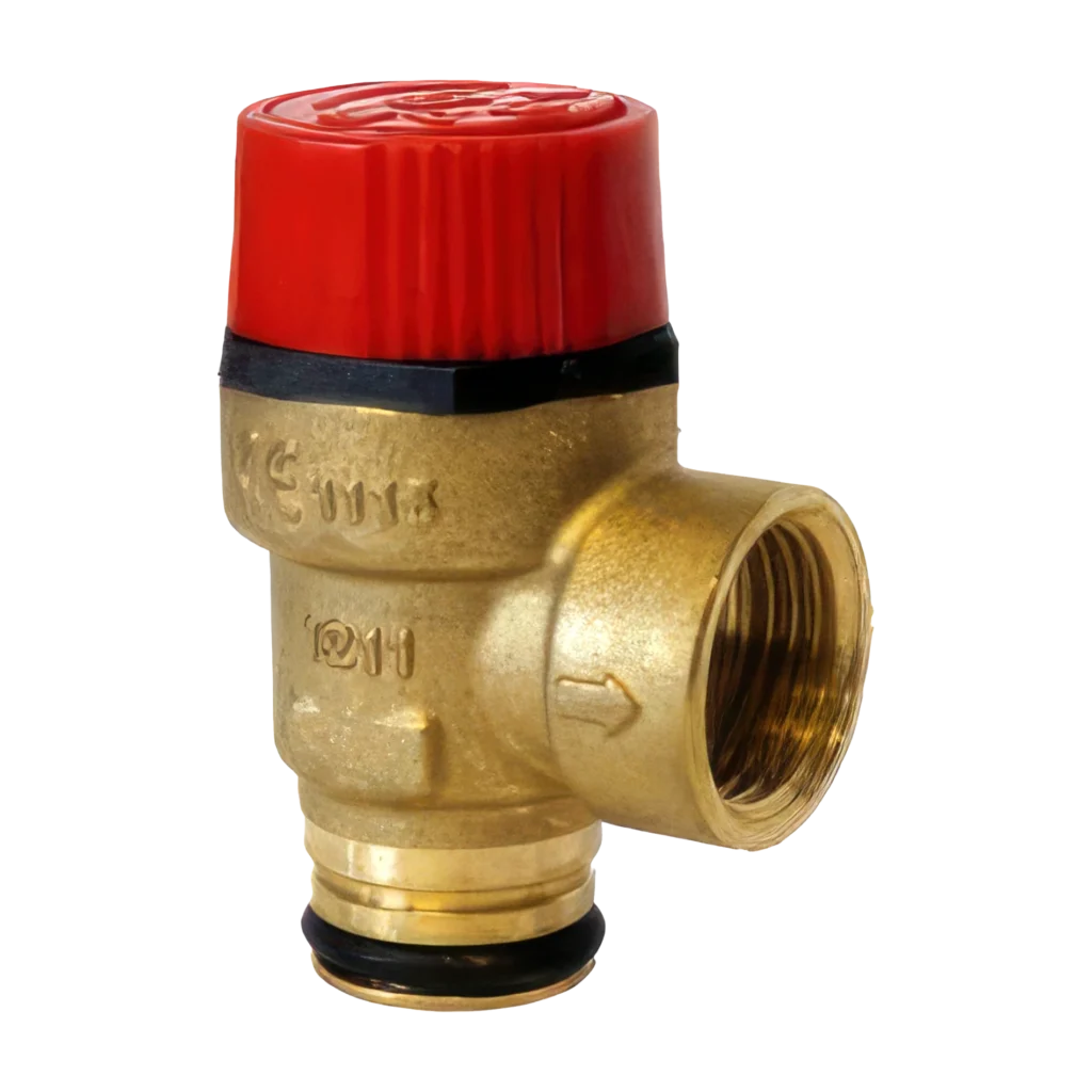 شیر اطمینان برنجی فیتینگی - نواسفر novasfer 4009