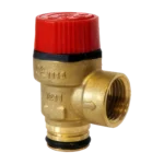 شیر اطمینان برنجی فیتینگی - نواسفر novasfer 4009