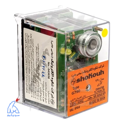 رله کنترل مشعل گازی شکوه G790
