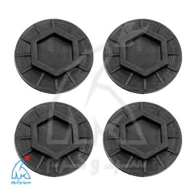 لرزه‌گیر پایه لباسشویی HEXA هگزا - بسته 4 عددی