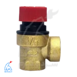شیر اطمینان برنجی 1/2 داخل رزوه - BOILER FIX