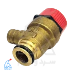 شیر اطمینان برنجی فیتینگی - نواسفر novasfer 4007 3