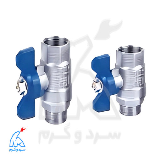 شیر پکیج پروانه‌ای 3/4 - کهن