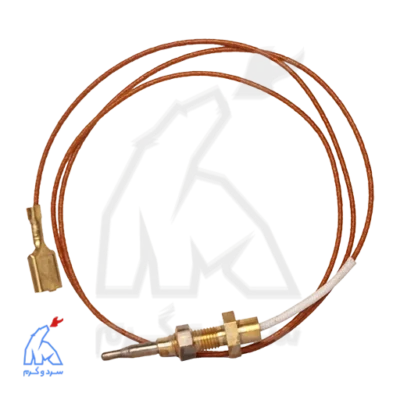 ترموکوپل اجاق گاز سابافی فیشی پایه کوتاه 60 سانتی - آذر صنعت